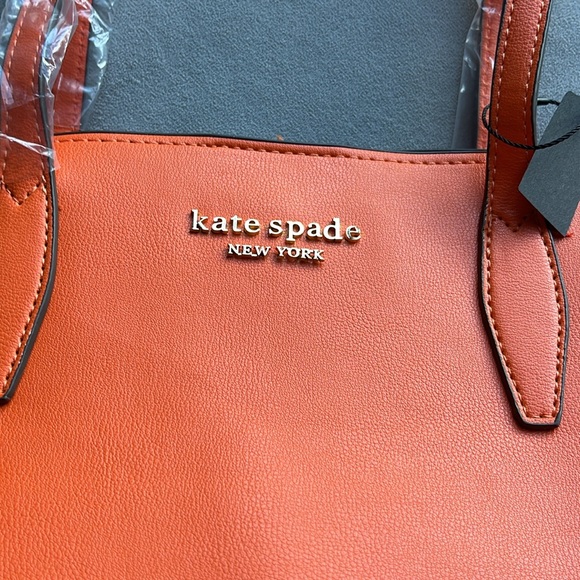 NEED GONE ASAP SEND OFFERS NWT Kate Spade Orange Tote - Picture 2 of 7